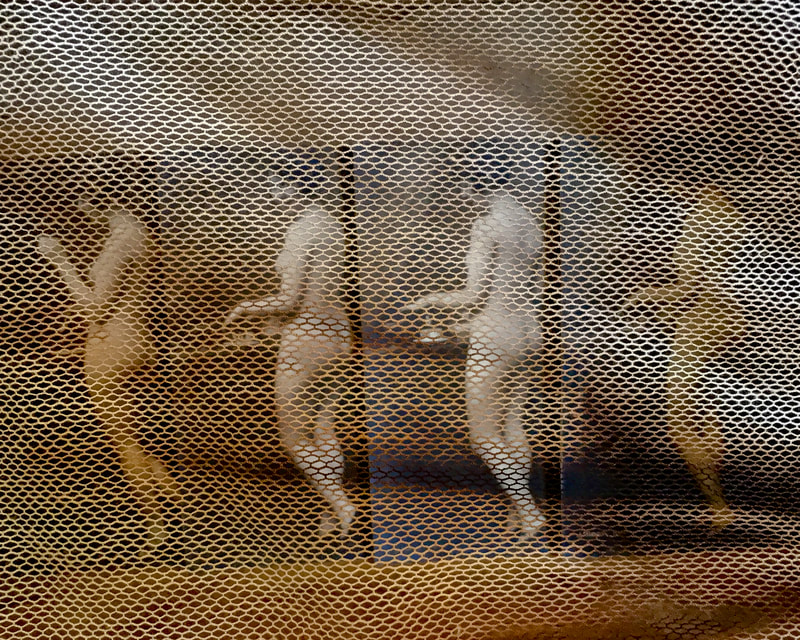 Noted Boston photographer David Lee Black photographs fine art subjects that transcends time and place exploring the artistic process in The Preparation. 

David Lee Black's figure is a murmur on the surface of this textured platform. Ghostly figures fade into the past like memories that will never surface again.